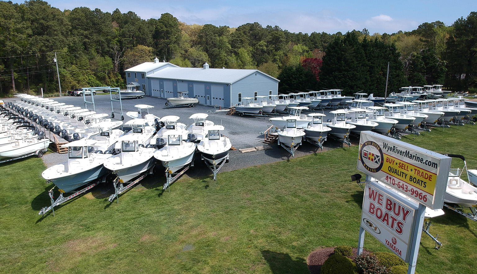 Wye River Marine Aerial Photo